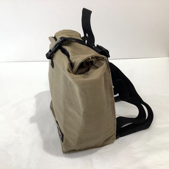 Vintage Orginal Roots 73 Canvas Insulated Backpack Olive Black - Picture 2 of 9
